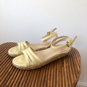 Prada Pastel Yellow Sandals